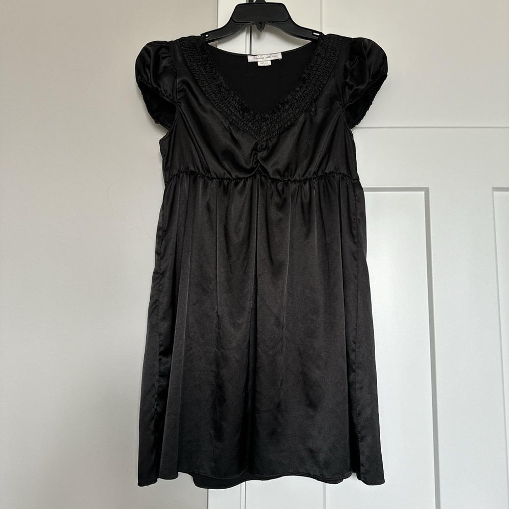 Layered with love satin dress / tunic size L